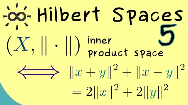 Hilbert Spaces 5 | Proof of Jordan-von Neumann Theorem thumbnail