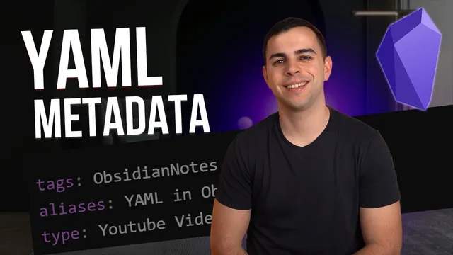YAML in Obsidian - A Prerequisite For Dataview thumbnail