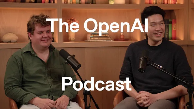 Inside ChatGPT, AI assistants, and building at OpenAI — the OpenAI Podcast Ep. 2 thumbnail