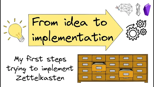 My first steps implementing Zettalkasten using Obsidian.md, Data View, Excalidraw and ExcaliBrain thumbnail