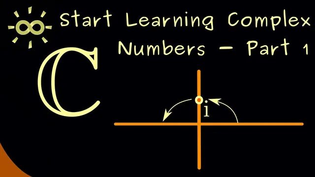 Start Learning Complex Numbers 1 | Introduction [dark version] thumbnail