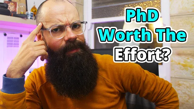 Is getting a PhD worth the effort? [The Ruthless Truth] thumbnail