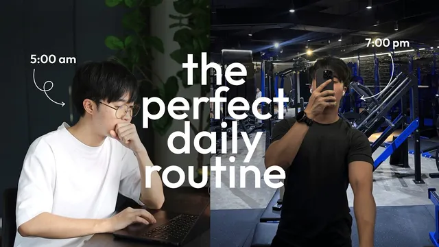 now THIS is the perfect (and realistic) student routine. thumbnail