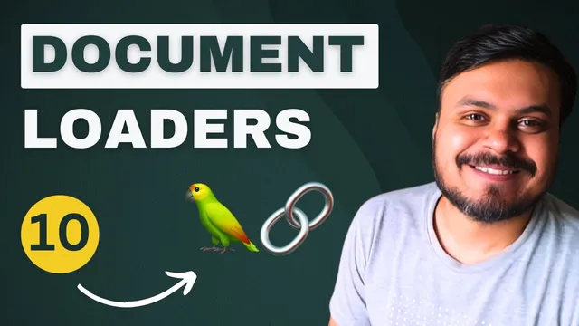 Document Loaders in LangChain |  Generative AI using LangChain | Video 10 | CampusX thumbnail