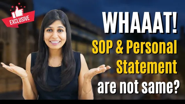 SOP & Personal Statement for study abroad 🔥 | Difference - How to write? thumbnail