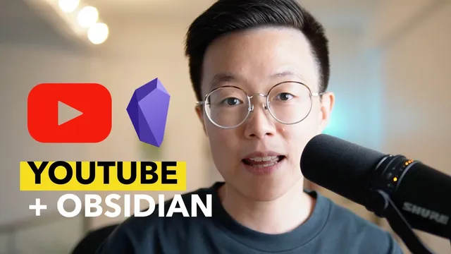 Use Obsidian & Zettelkasten to summarize a YouTube video thumbnail