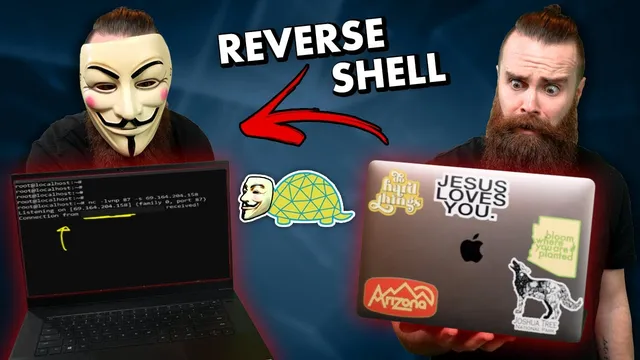 how to get remote access to your hacking targets // reverse shells with netcat (Windows and Linux!!) thumbnail
