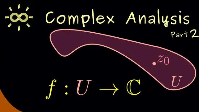 Complex Analysis 2 | Complex Differentiability [dark version] thumbnail