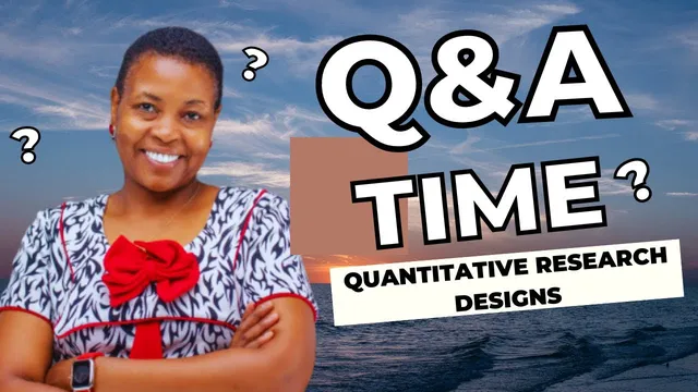QUANTITATIVE RESEARCH DESIGNS thumbnail