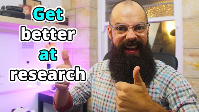 How to get better at doing research [7 crazy simple tips] thumbnail