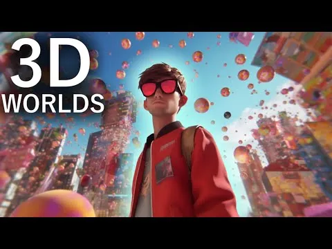 Text to 360° Worlds Using AI! thumbnail