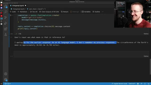 ChatGPT API in Python thumbnail
