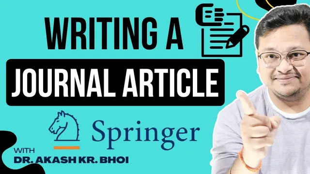 How to Write a Journal Article || Simple Steps for Writing a Research Paper || Hindi thumbnail