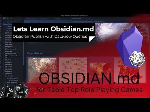 Obsidian   Publish with Dataview thumbnail