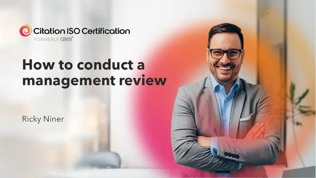 How to conduct a management review thumbnail