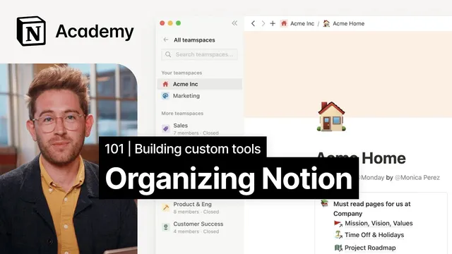 Best practices for an organized workspace thumbnail