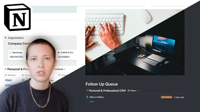 How I Build A Personal & Professional CRM In Notion thumbnail