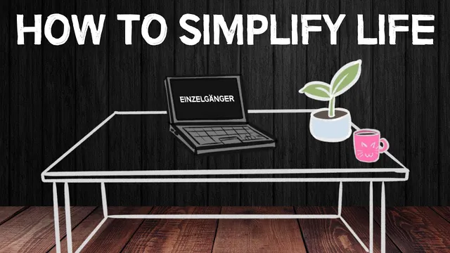 How to Simplify Your Life | Minimalist Philosophy thumbnail