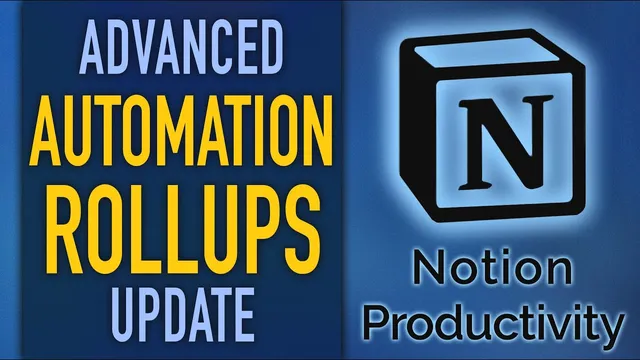 Advanced Notion Rollups & Formulas for System Automation thumbnail