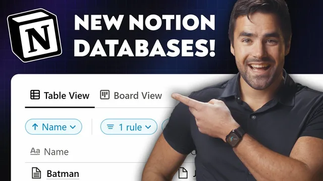 Notion Databases Just Got 10x Better thumbnail