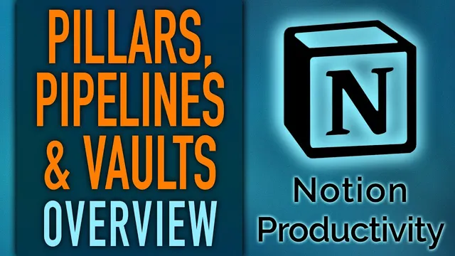 Intro & Overview of Pillars, Pipelines & Vaults – Notion Life OS thumbnail