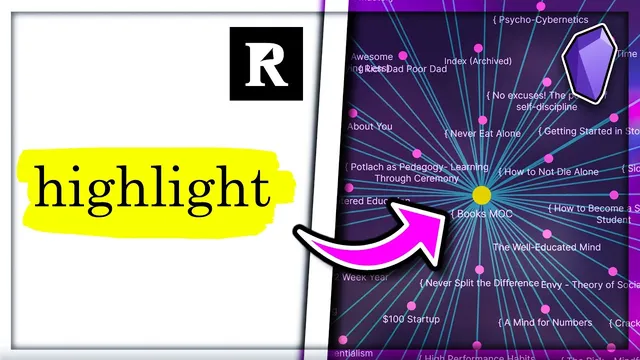 My EFFICIENT Note-Taking System using Readwise and Obsidian thumbnail