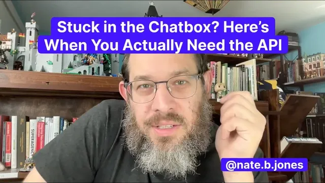 Stuck in the Chatbox? Here's When You Actually Need the API thumbnail