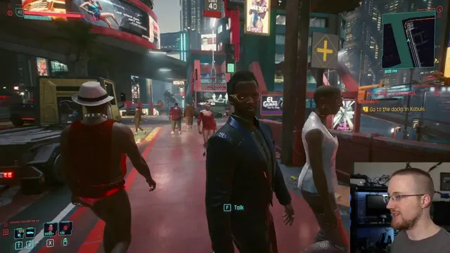 Cyber Python 2077 - Using computer vision to read and walk from Cyberpunk 2077 map thumbnail
