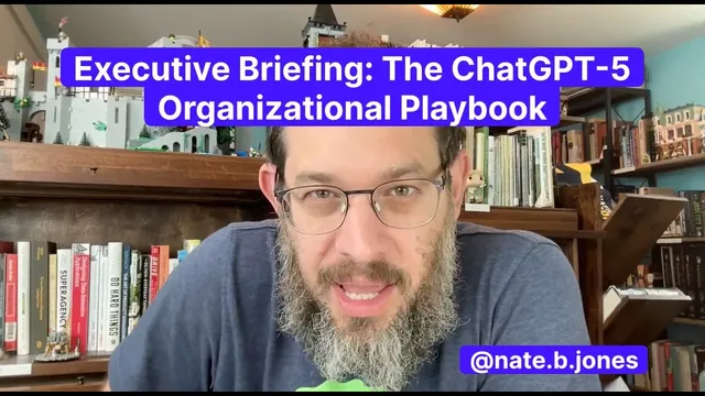 The ChatGPT-5 Organizational Playbook thumbnail