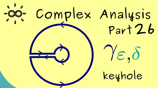 Complex Analysis 26 | Keyhole contour thumbnail