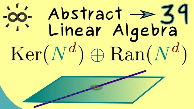 Abstract Linear Algebra 39 | Direct Sum of Subspaces thumbnail