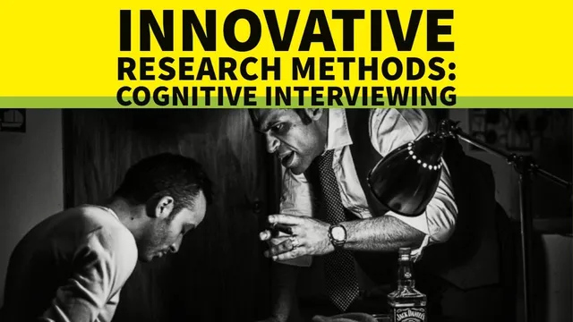 Qualitative interview - the cognitive interviewing method thumbnail