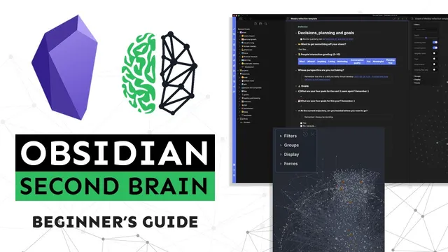 The Complete Obsidian Second Brain Tutorial for Beginners thumbnail