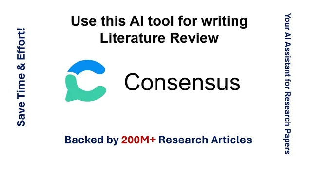 Write a Research Paper in No Time with Consensus AI | Writing literature review using Consensus thumbnail