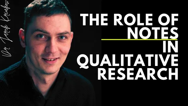 Qualitative data analysis - the role of note-making in qualitative research thumbnail