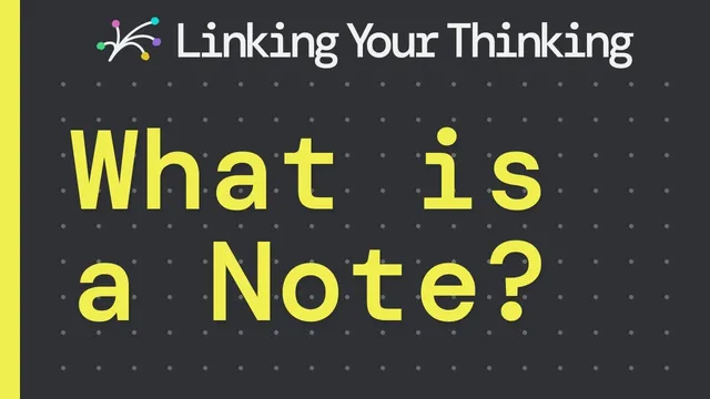 What is a Note? thumbnail