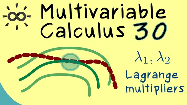 Multivariable Calculus 30 | Example for Lagrange Multipliers thumbnail