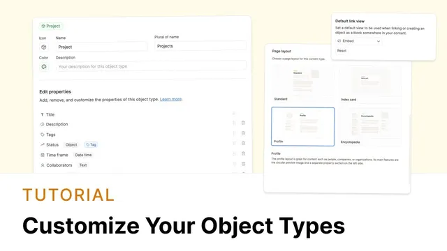 Customizing your Object Types ⚙️ thumbnail