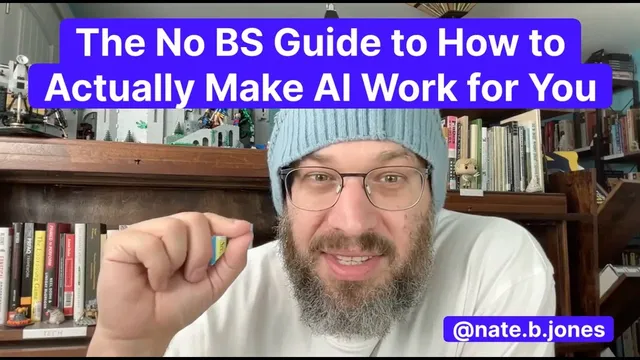 ChatGPT 101: The No BS Guide to How to Actually Make AI Work for You thumbnail