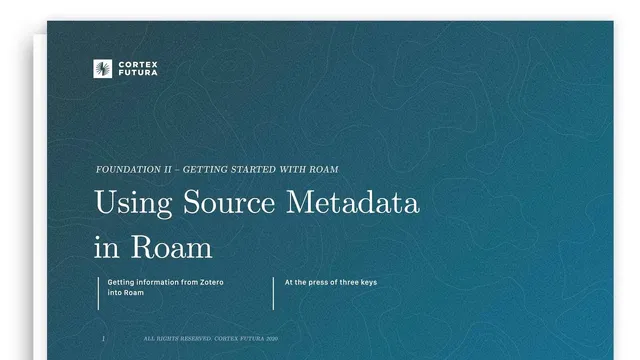 Using Source Metadata in Roam Research thumbnail