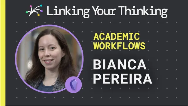 How to create a workflow to support your research and knowledge creation efforts (Obsidian app) thumbnail