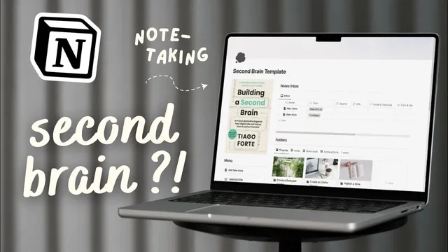 Build a Second Brain? | Game-Changing Way to Organize Your Notes | Notion Template Tour thumbnail