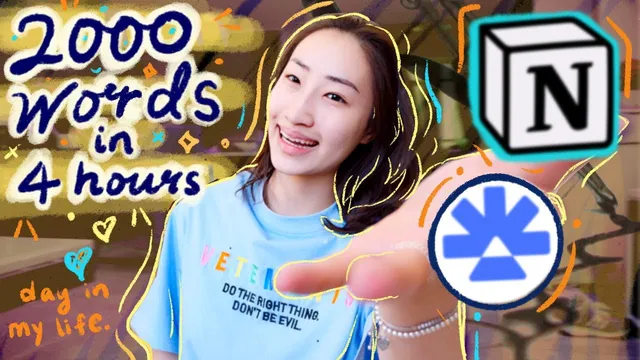 How I write Essays with Second Brain  (free notion template included) thumbnail