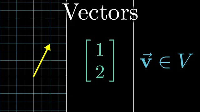 Vectors | Chapter 1, Essence of linear algebra thumbnail