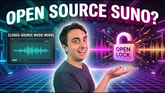 This Shouldn’t Be Possible… Open Source AI Music (SUNO LEVEL) thumbnail