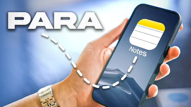 PARA in Apple Notes: Organize Everything the Easy Way! thumbnail