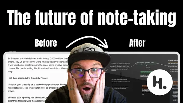 Heptabase: Deconstructing ideas visually (personal knowledge management tips) thumbnail