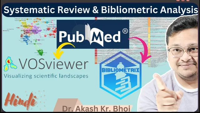 Analyzing Pubmed MetaData with VOSviewer and Biblioshiny || Bibliometric and Systematic Review thumbnail