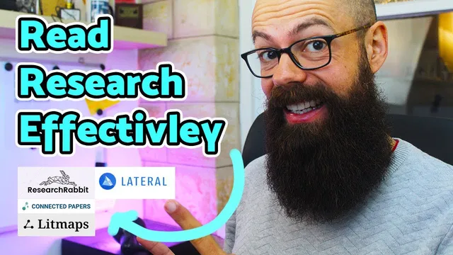 Read a research paper effectively | Little known AI tools and tricks! thumbnail