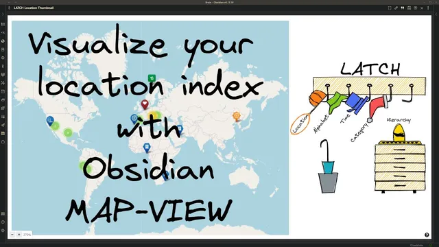 Visualize your location index with Obsidian Map View thumbnail